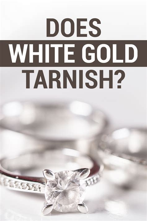 does 14k white gold tarnish.